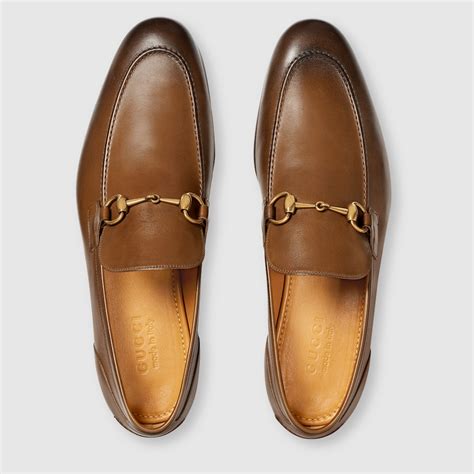 gucci brown blood loafers men|men's gucci jordaan loafer.